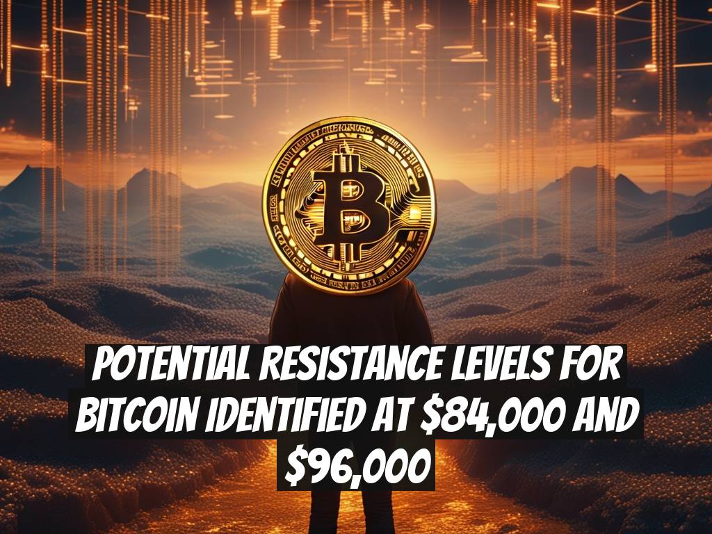 Potential Resistance Levels for Bitcoin Identified at $84,000 and $96,000