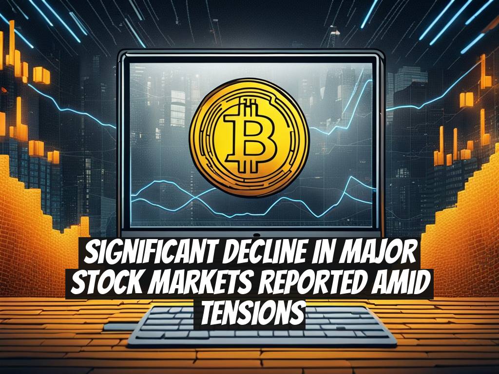 Significant Decline in Major Stock Markets Reported Amid Tensions