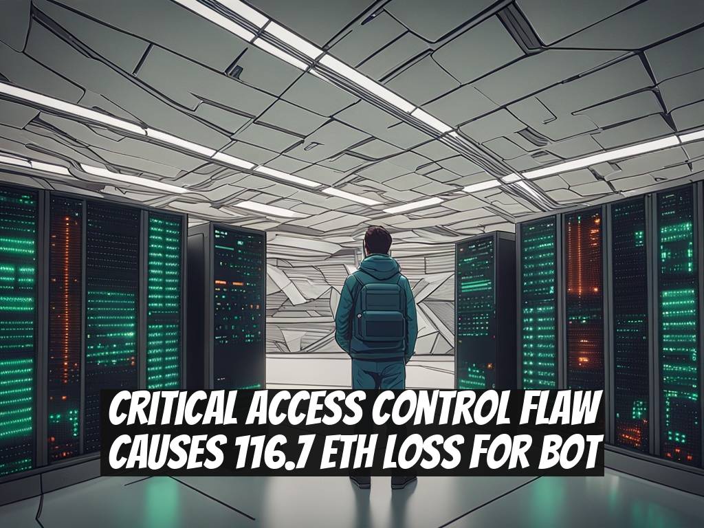 Critical Access Control Flaw Causes 116.7 ETH Loss for Bot