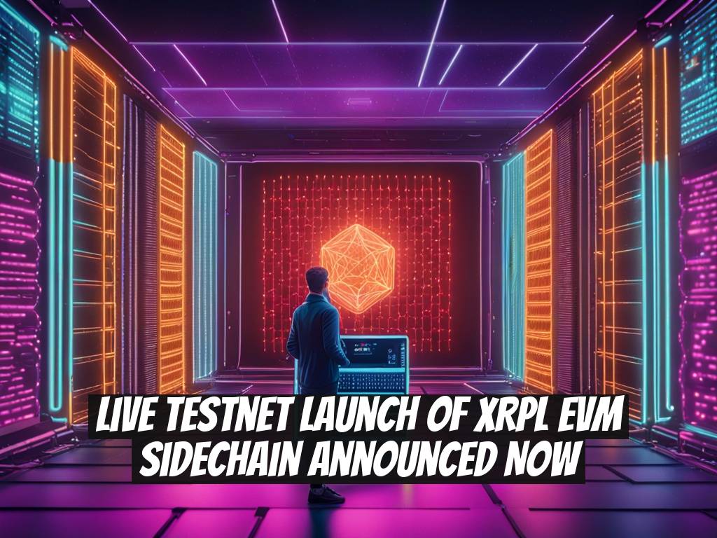 Live Testnet Launch of XRPL EVM Sidechain Announced Now