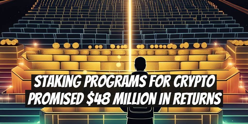 Staking Programs for Crypto Promised $48 Million in Returns