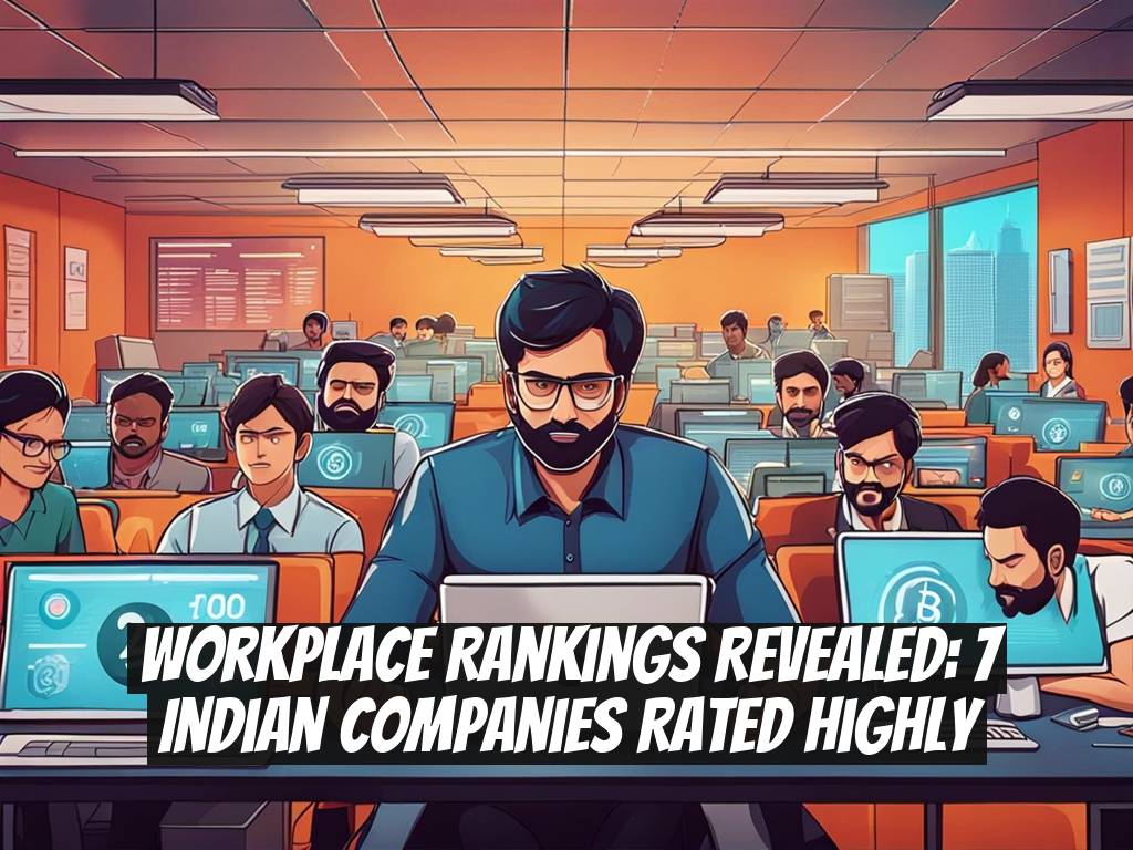 Workplace Rankings Revealed: 7 Indian Companies Rated Highly