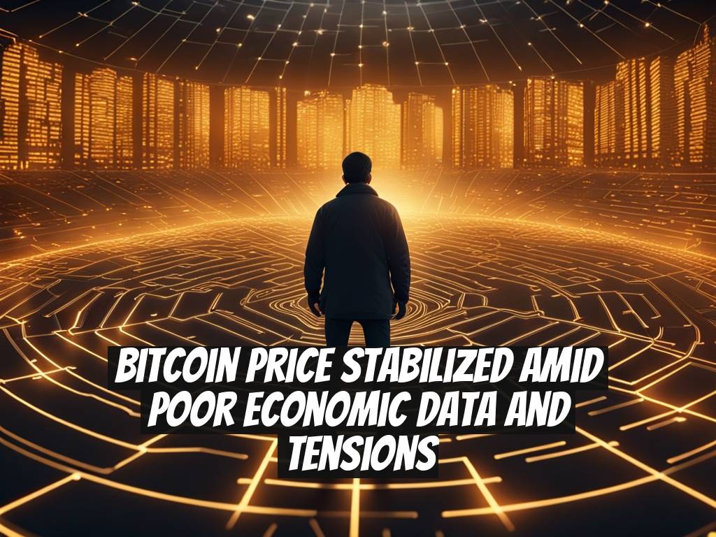 Bitcoin Price Stabilized Amid Poor Economic Data and Tensions