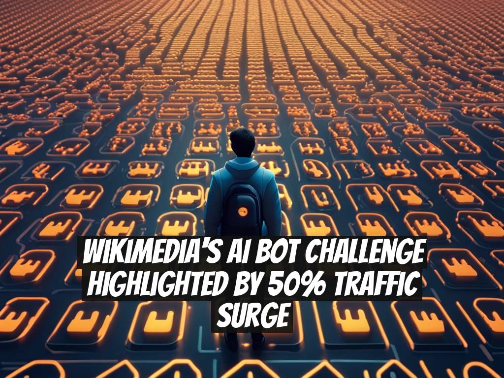 Wikimedia's AI Bot Challenge Highlighted by 50% Traffic Surge