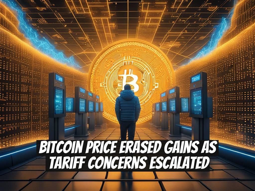 Bitcoin Price Erased Gains as Tariff Concerns Escalated