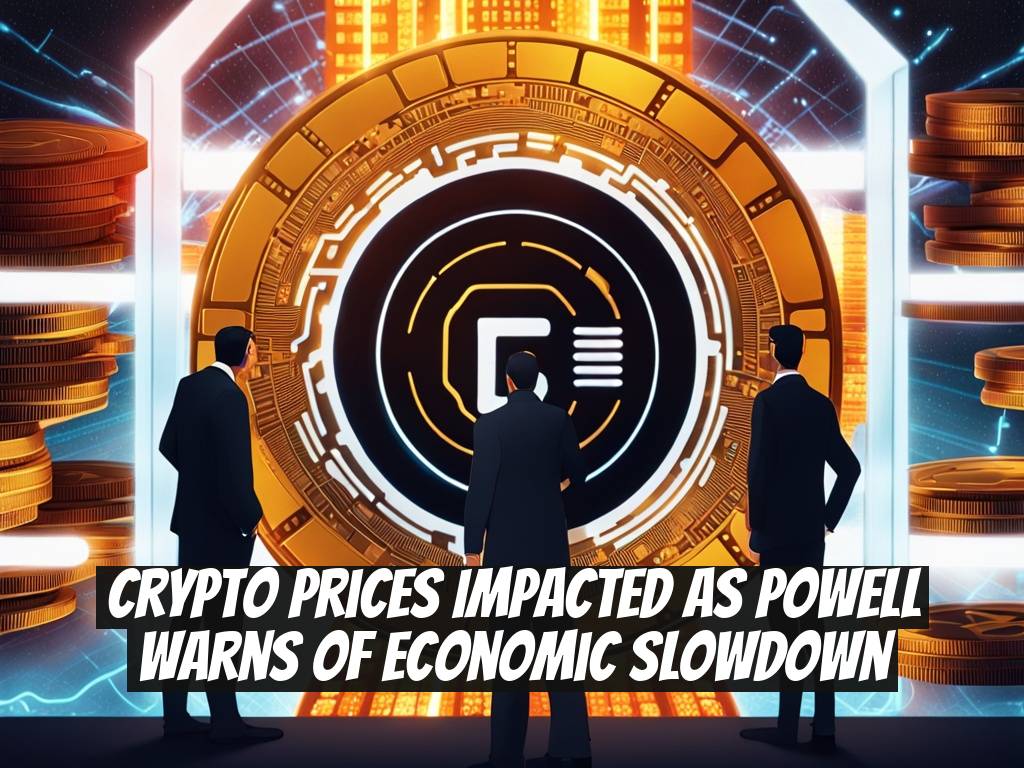 Crypto Prices Impacted as Powell Warns of Economic Slowdown