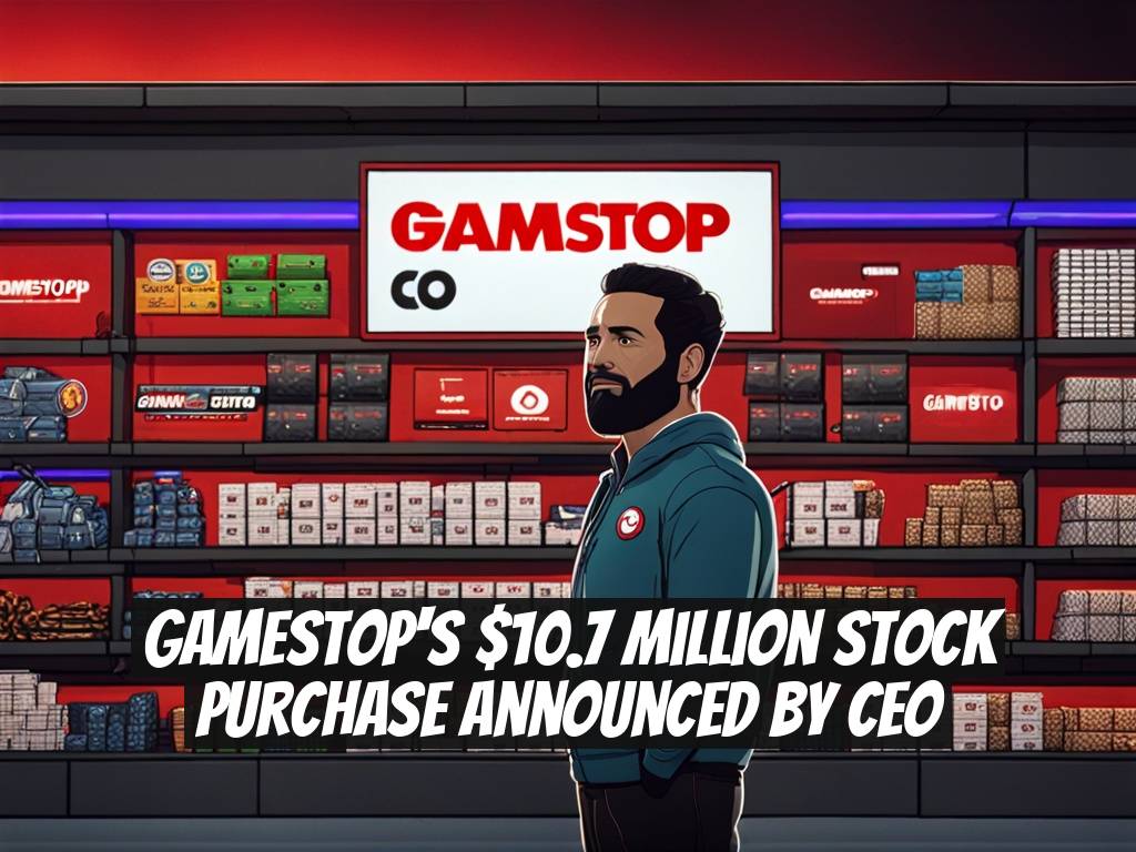 GameStop's $10.7 Million Stock Purchase Announced by CEO