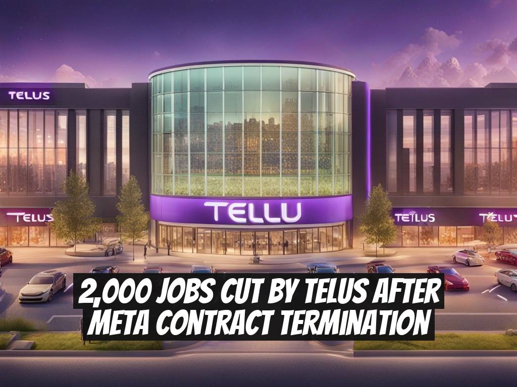 2,000 Jobs Cut by Telus After Meta Contract Termination