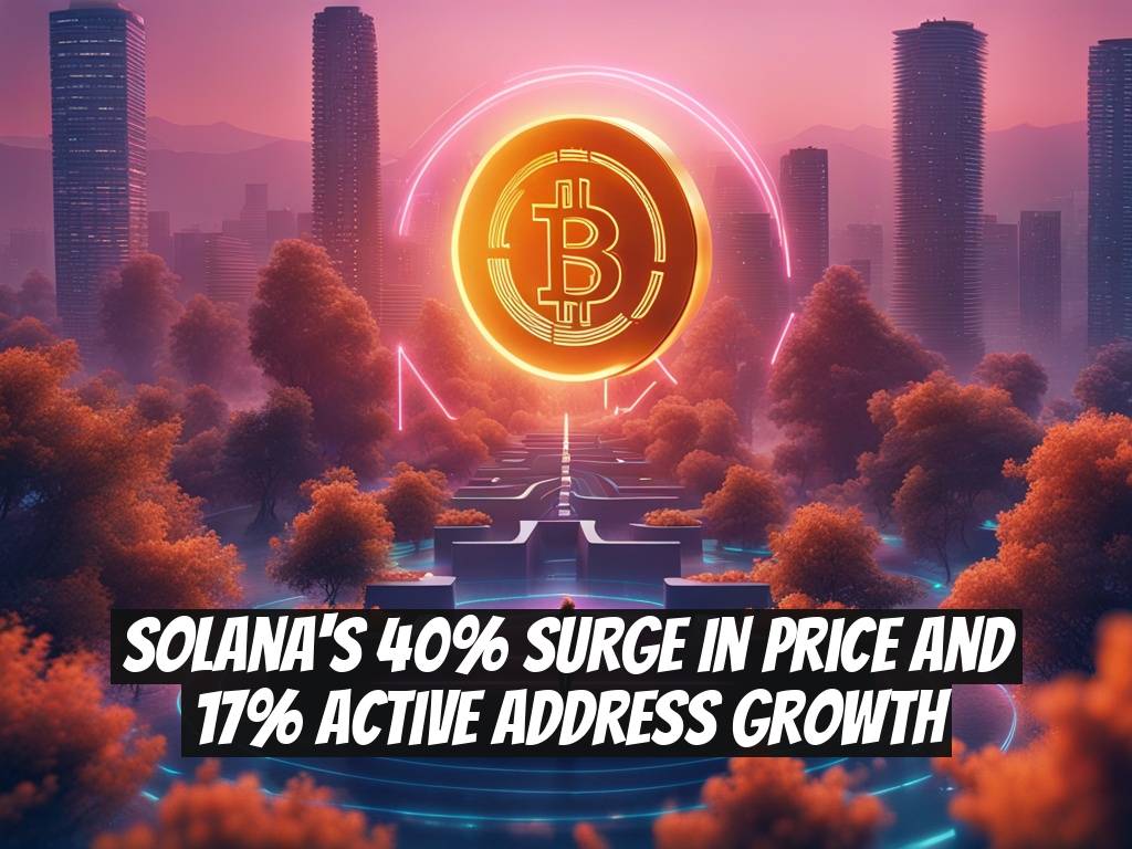 Solana's 40% Surge in Price and 17% Active Address Growth