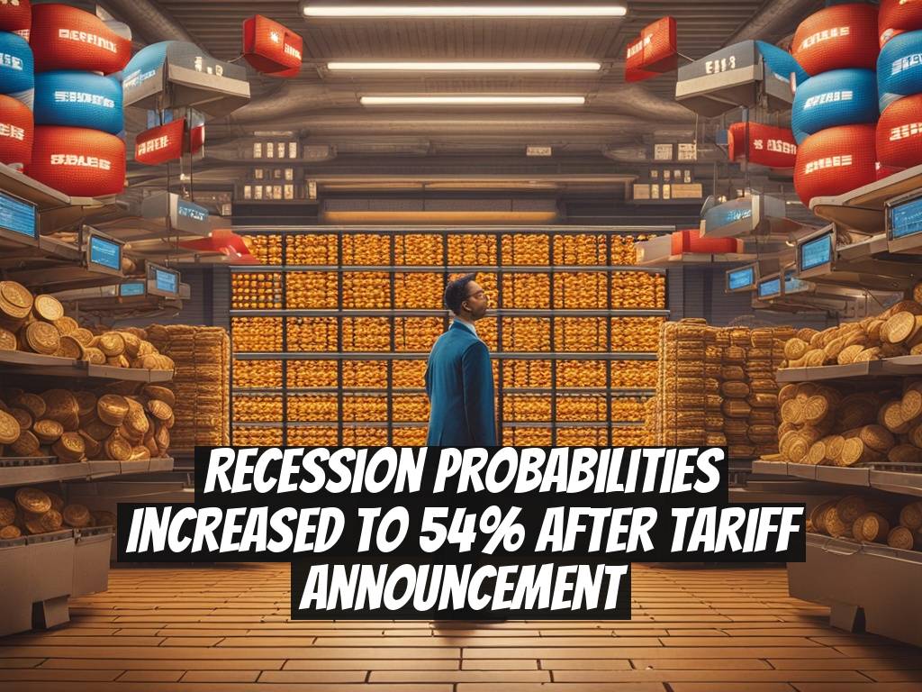 Recession Probabilities Increased to 54% After Tariff Announcement