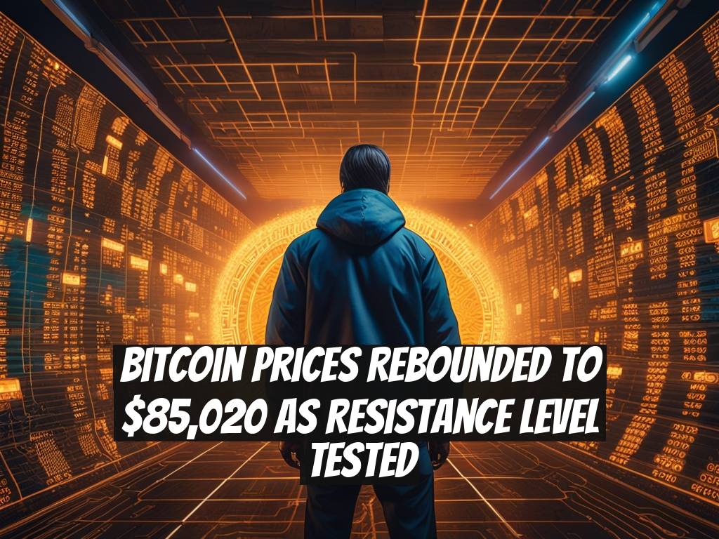 Bitcoin Prices Rebounded to $85,020 as Resistance Level Tested