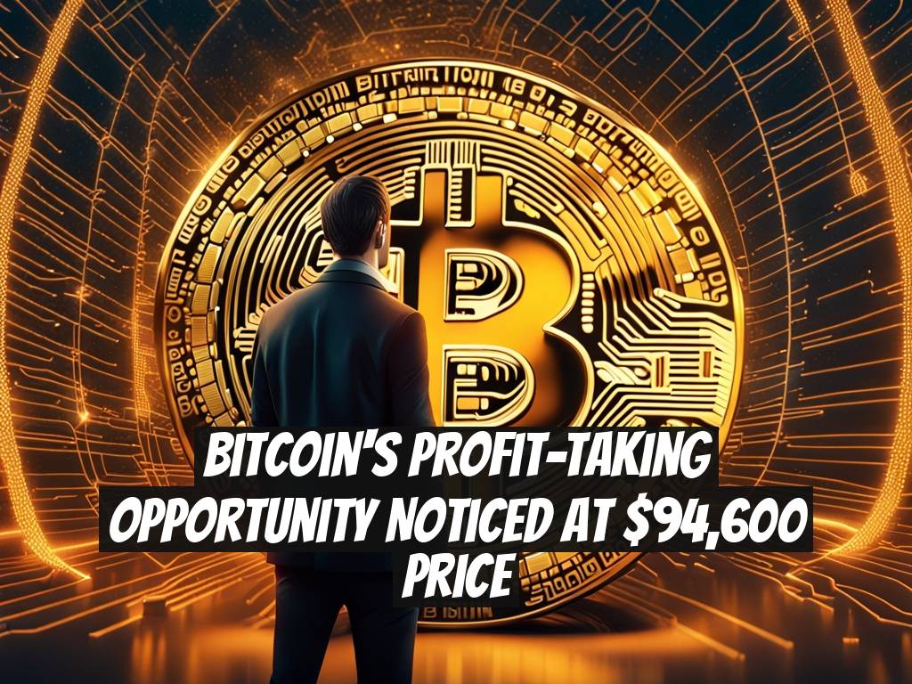 Bitcoin's Profit-Taking Opportunity Noticed at $94,600 Price