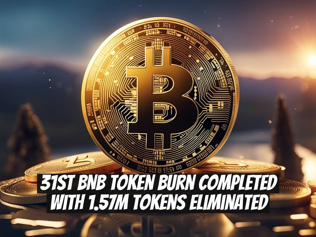 31st BNB Token Burn Completed with 1.57M Tokens Eliminated