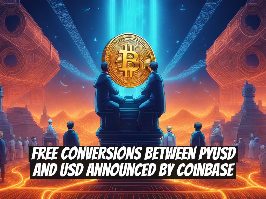 Free Conversions Between PYUSD and USD Announced by Coinbase