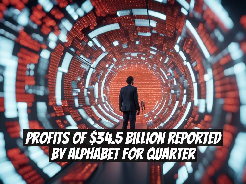 Profits of $34.5 Billion Reported by Alphabet for Quarter