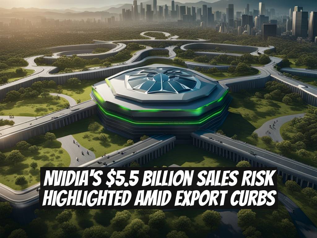 Nvidia's $5.5 Billion Sales Risk Highlighted Amid Export Curbs