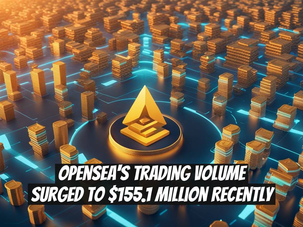 OpenSea's Trading Volume Surged to $155.1 Million Recently