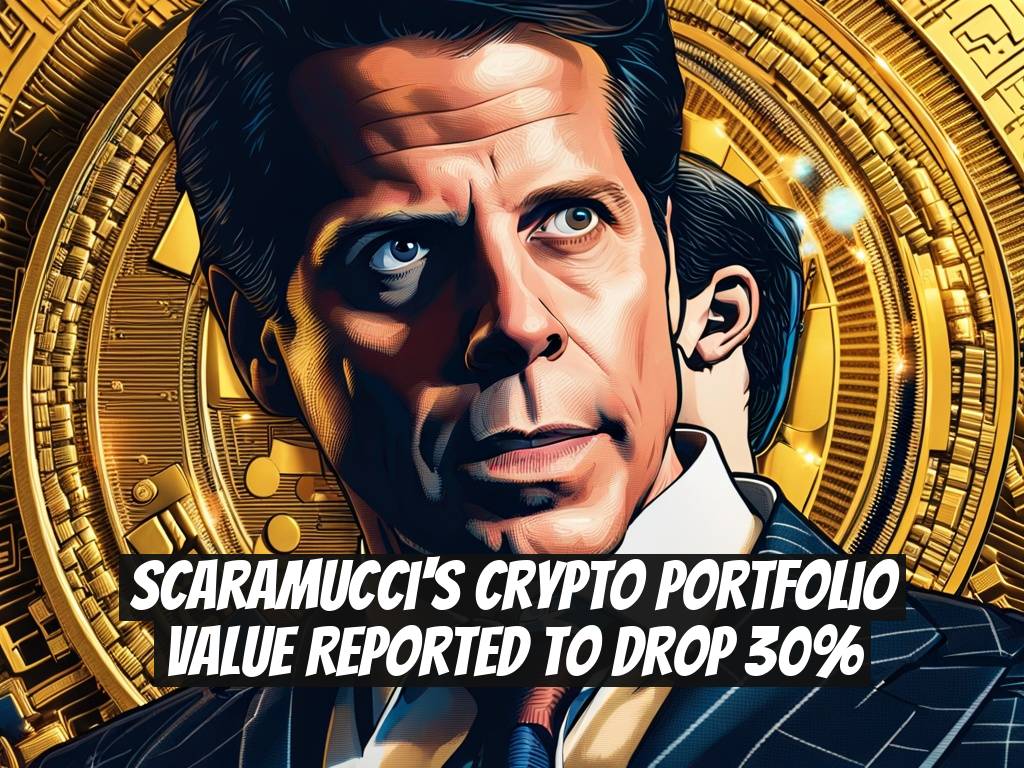Scaramucci's Crypto Portfolio Value Reported to Drop 30%