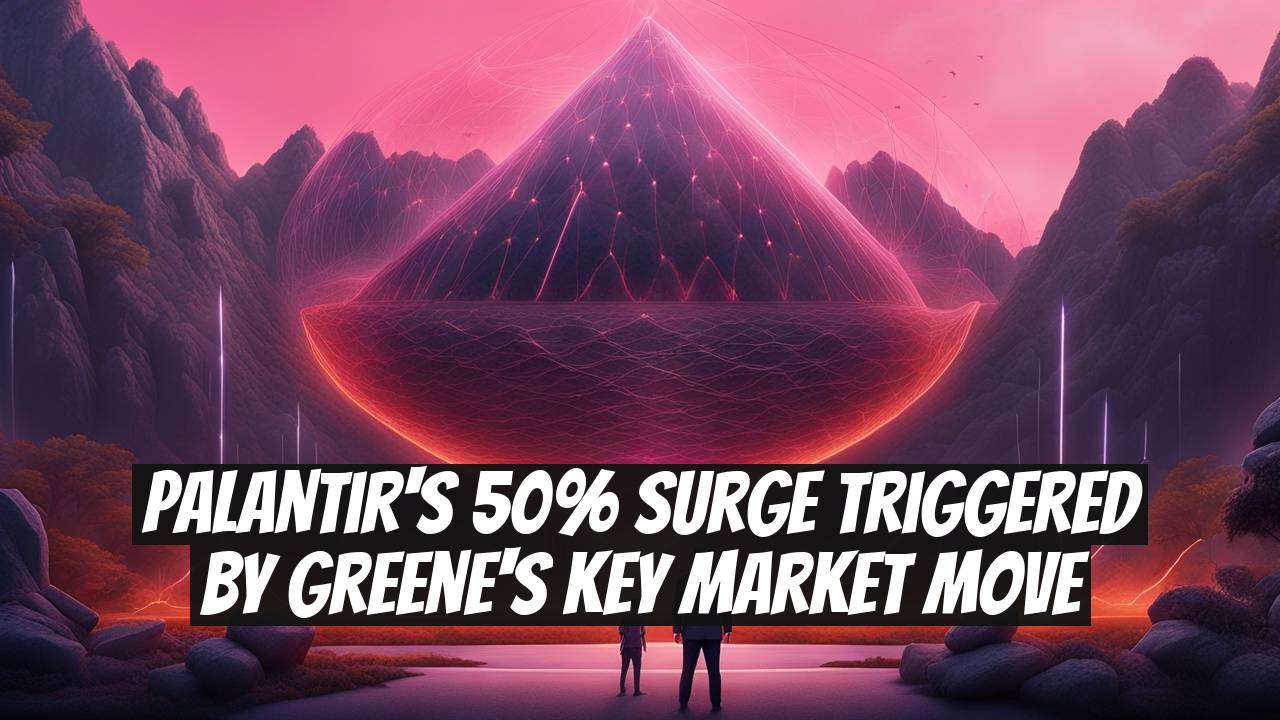 Palantir's 50% Surge Triggered by Greene's Key Market Move