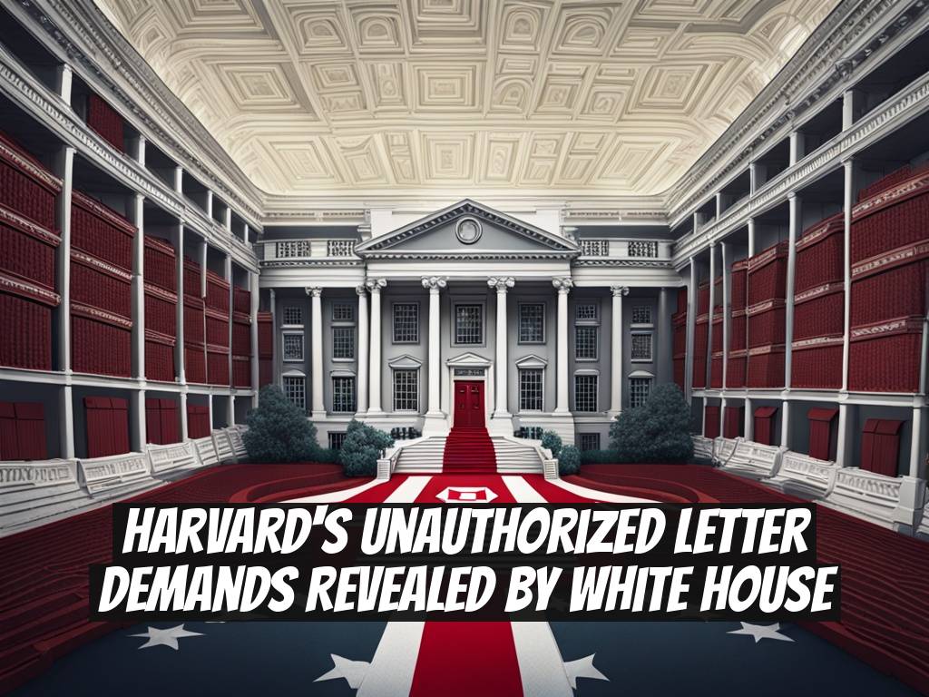 Harvard's Unauthorized Letter Demands Revealed by White House