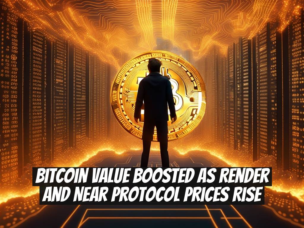 Bitcoin Value Boosted as Render and Near Protocol Prices Rise