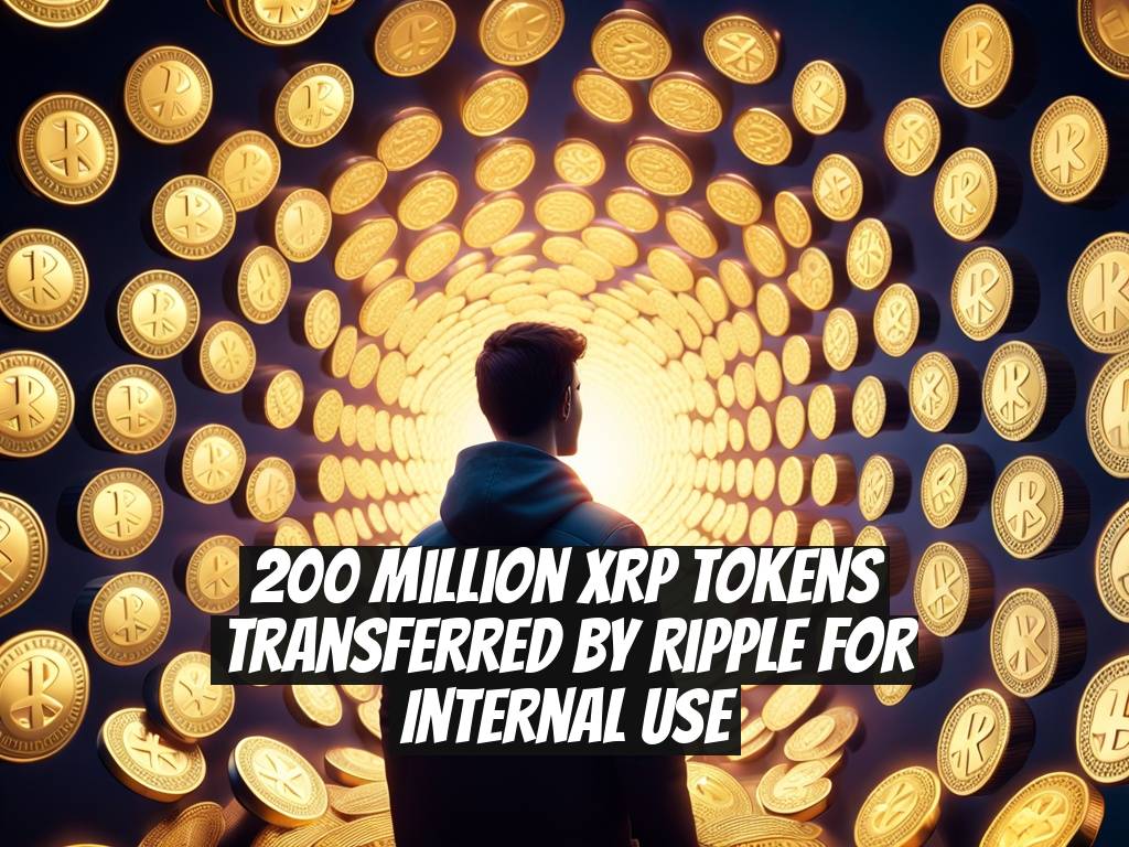 200 Million XRP Tokens Transferred by Ripple for Internal Use