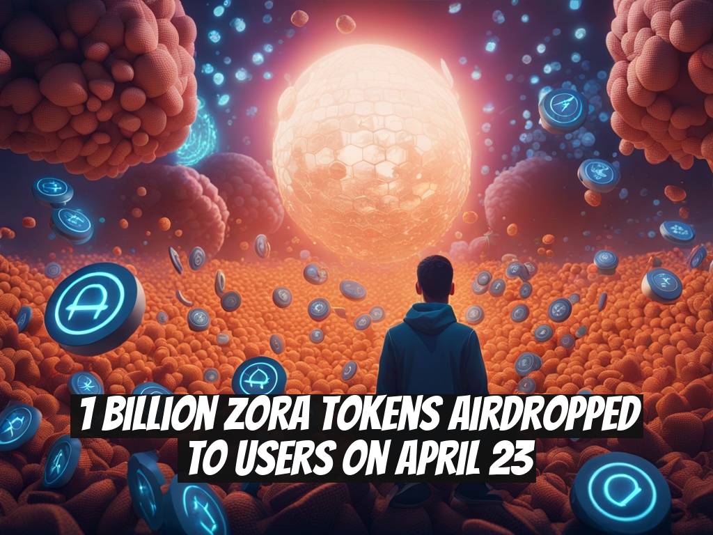 1 Billion ZORA Tokens Airdropped to Users on April 23
