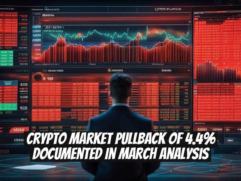 Crypto Market Pullback of 4.4% Documented in March Analysis