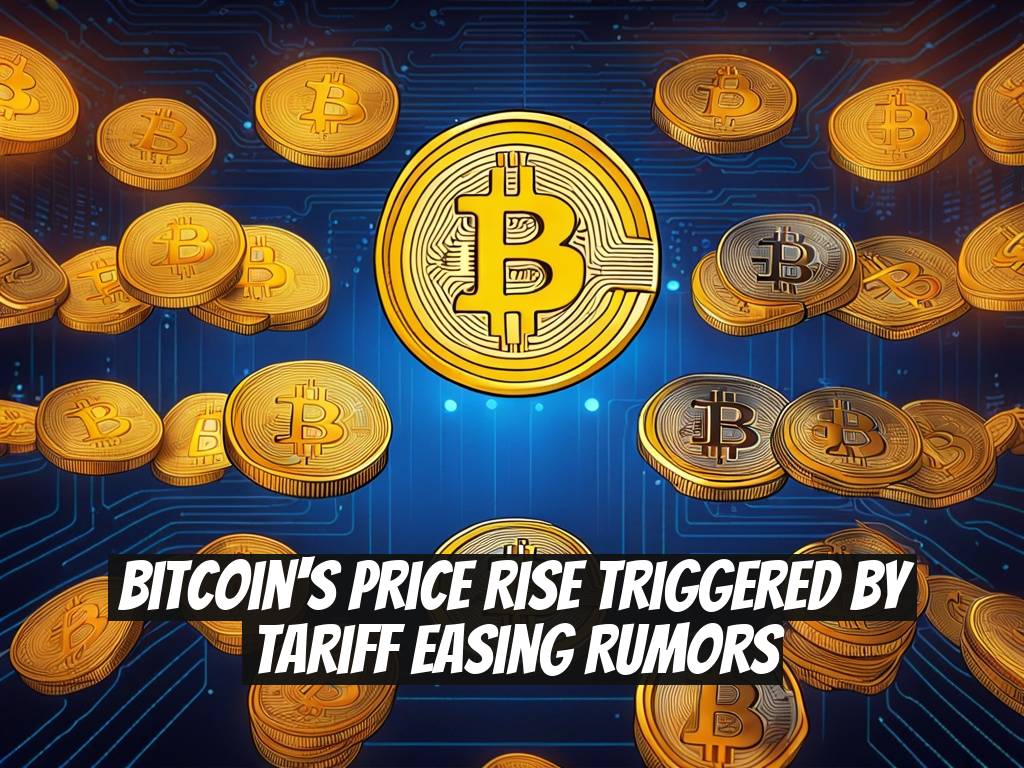 Bitcoin's Price Rise Triggered by Tariff Easing Rumors