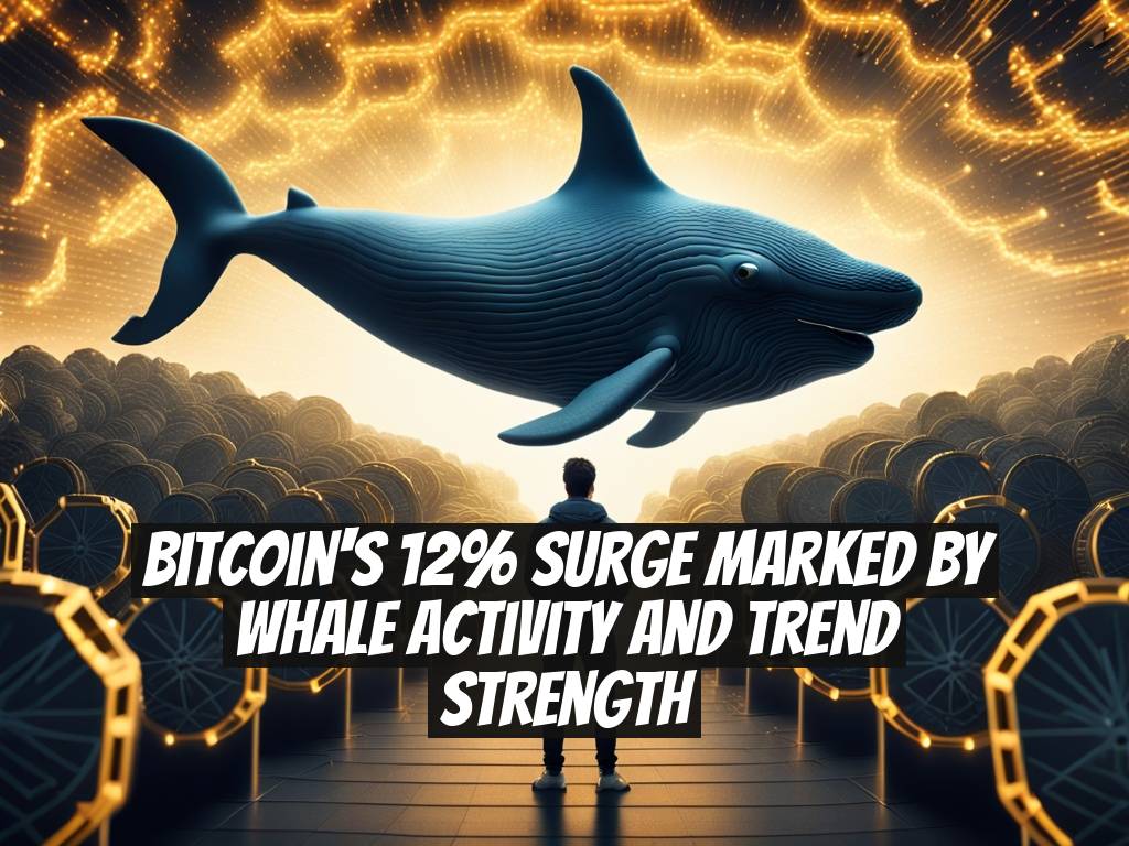 Bitcoin's 12% Surge Marked by Whale Activity and Trend Strength