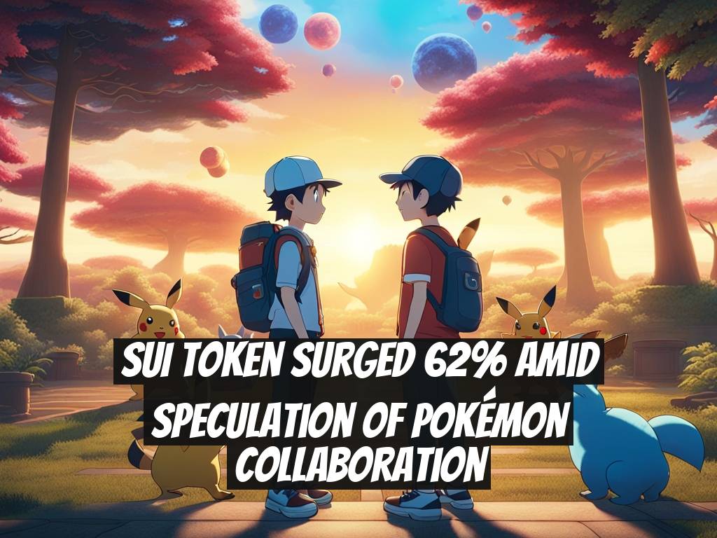SUI Token Surged 62% Amid Speculation of Pokémon Collaboration