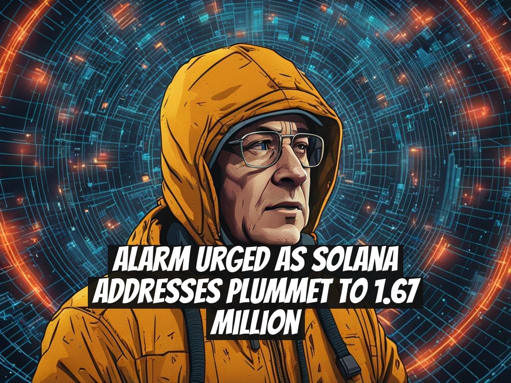 Alarm Urged as Solana Addresses Plummet to 1.67 Million