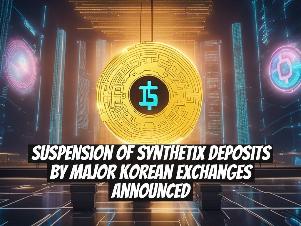 Suspension of Synthetix Deposits by Major Korean Exchanges Announced