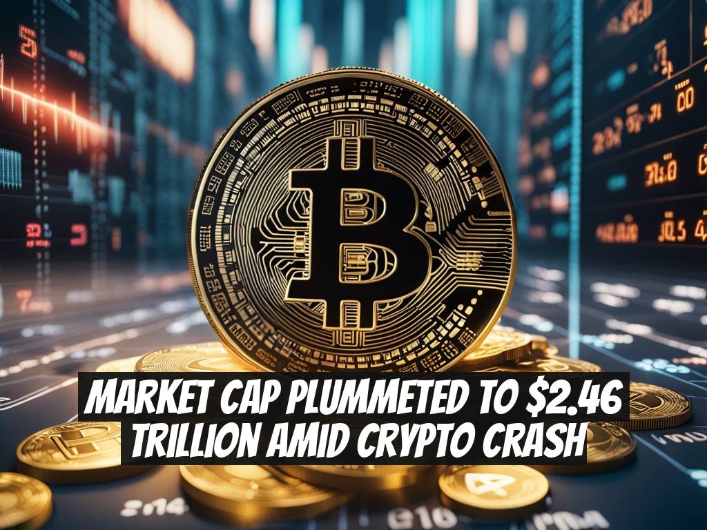 Market Cap Plummeted to $2.46 Trillion Amid Crypto Crash
