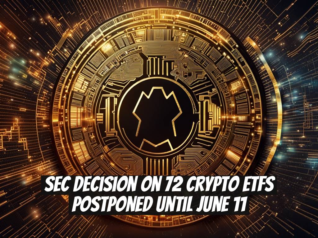 SEC Decision on 72 Crypto ETFs Postponed Until June 11