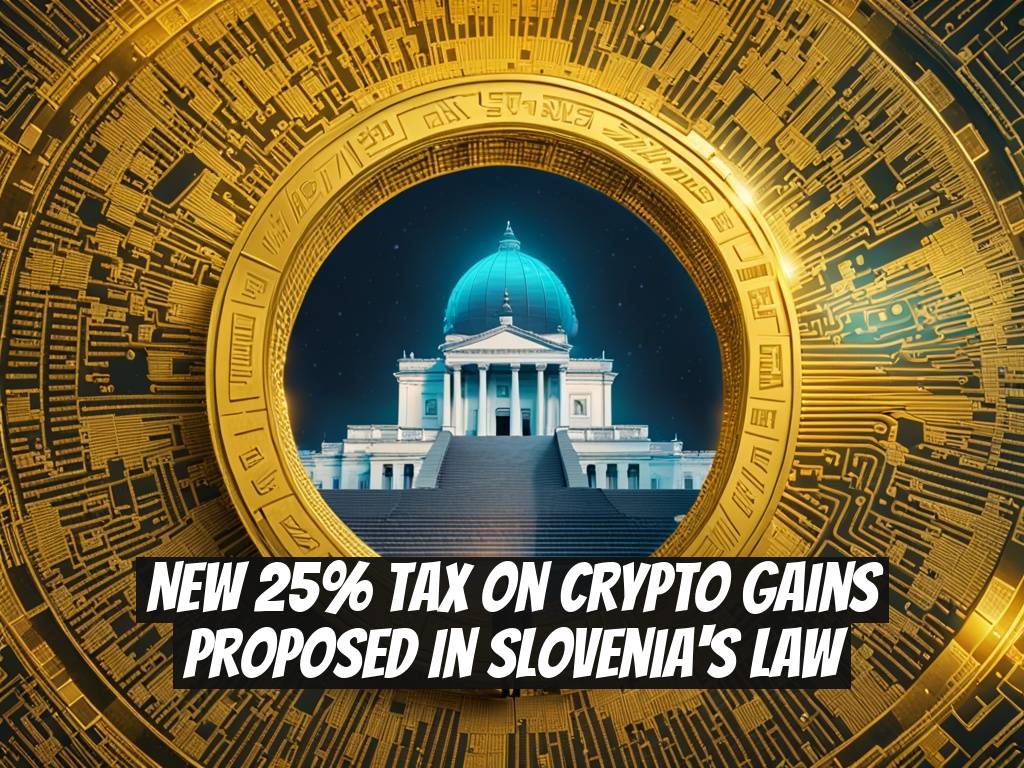 New 25% Tax on Crypto Gains Proposed in Slovenia's Law