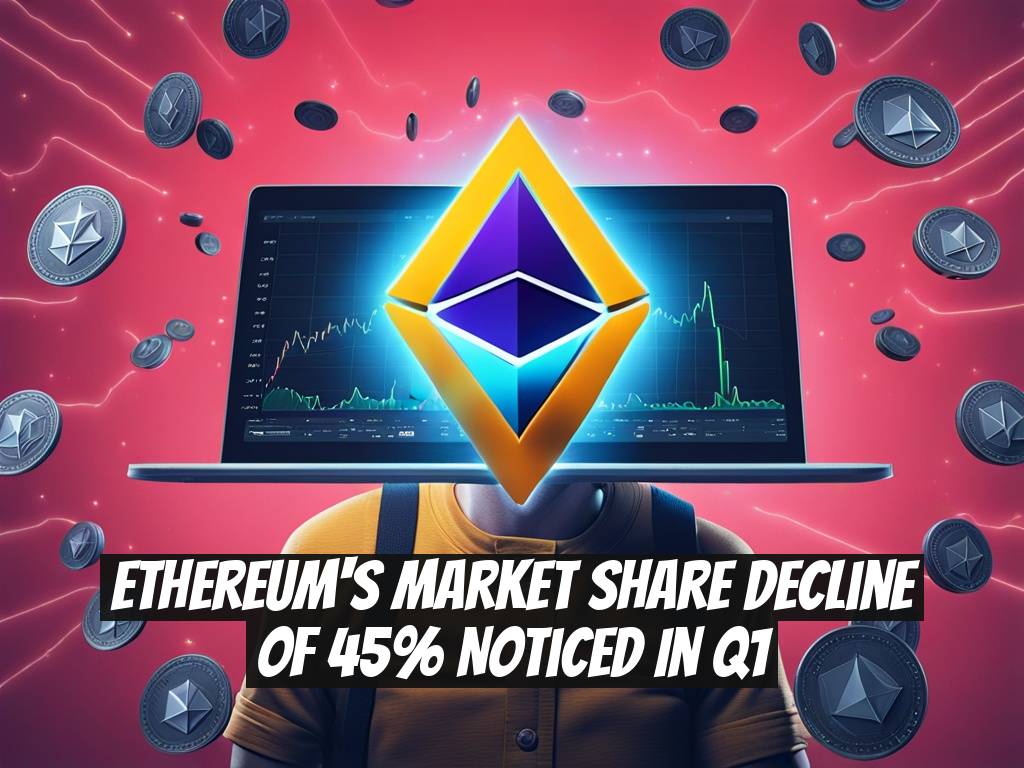 Ethereum's Market Share Decline of 45% Noticed in Q1