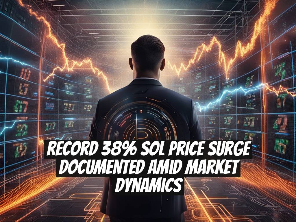 Record 38% SOL Price Surge Documented Amid Market Dynamics