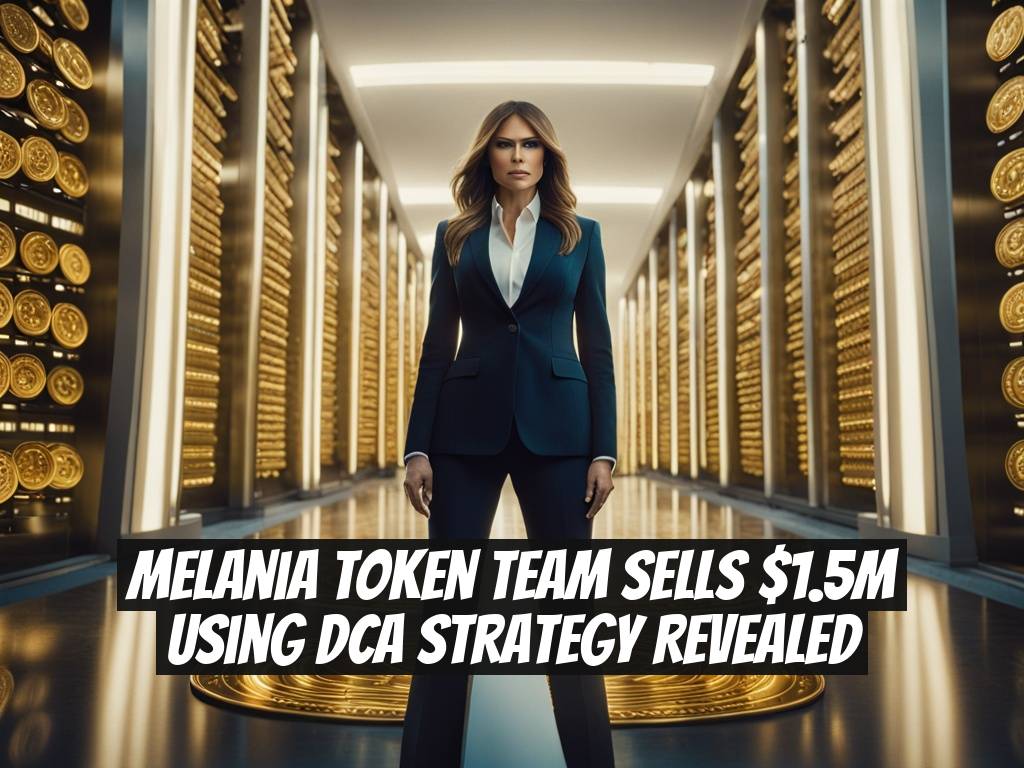 Melania Token Team Sells $1.5M Using DCA Strategy Revealed