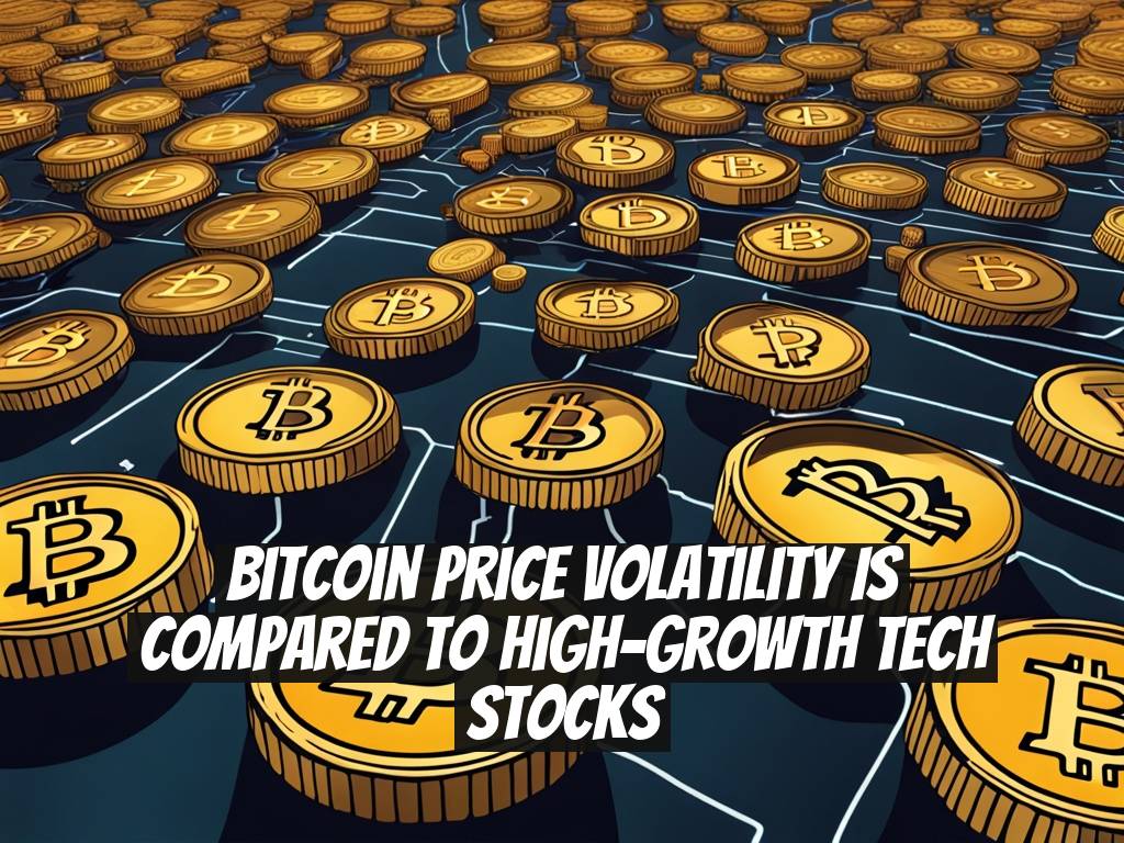 Bitcoin Price Volatility is Compared to High-Growth Tech Stocks