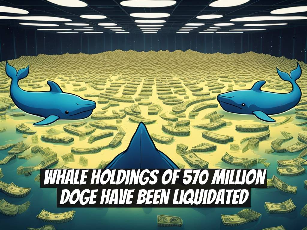 Whale Holdings of 570 Million DOGE Have Been Liquidated