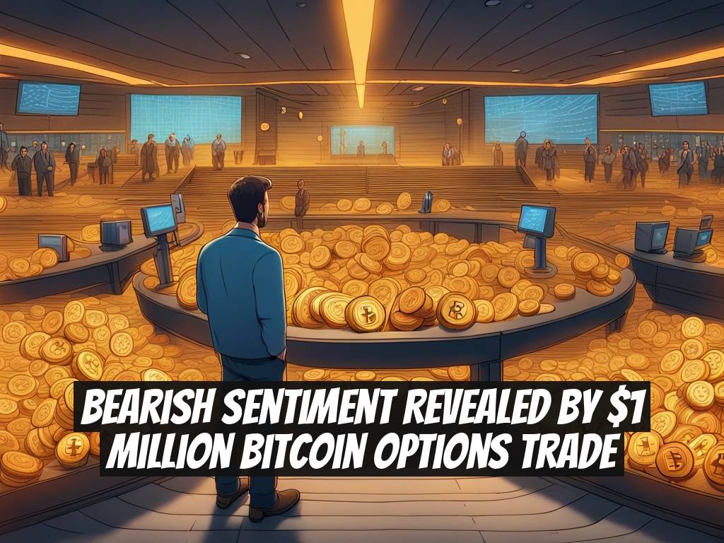 Bearish Sentiment Revealed by $1 Million Bitcoin Options Trade