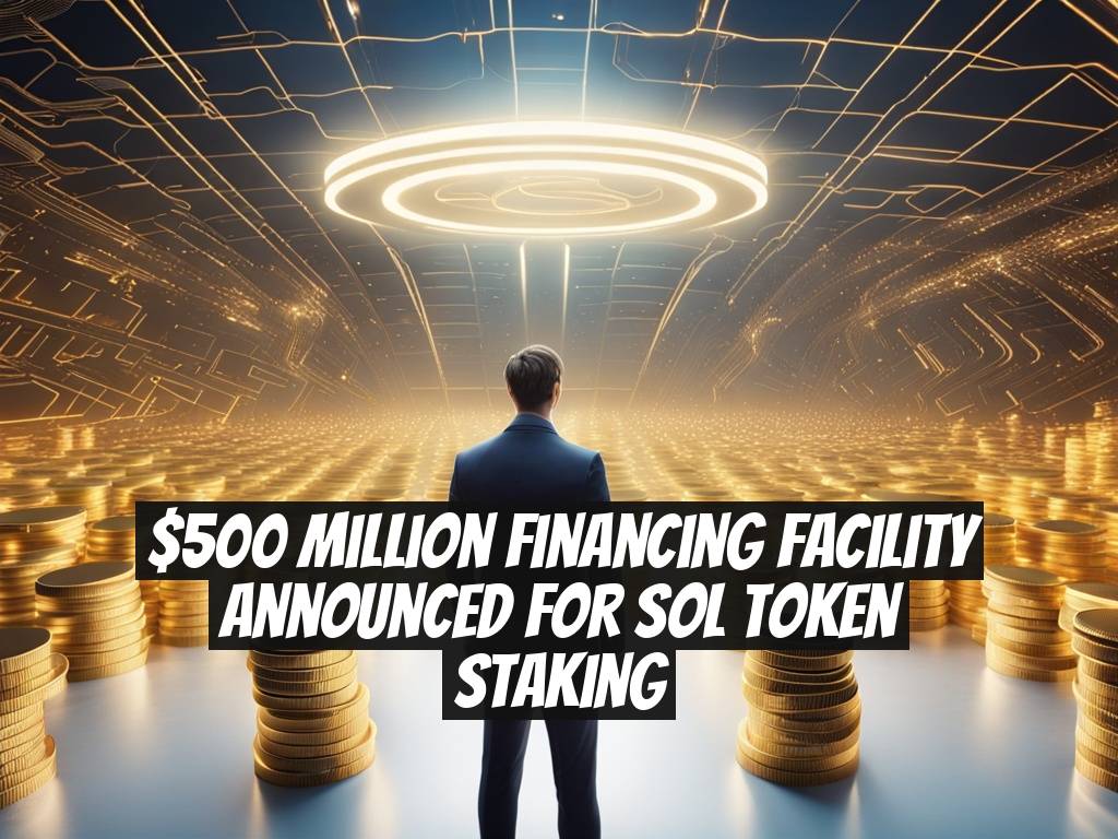 $500 Million Financing Facility Announced for SOL Token Staking