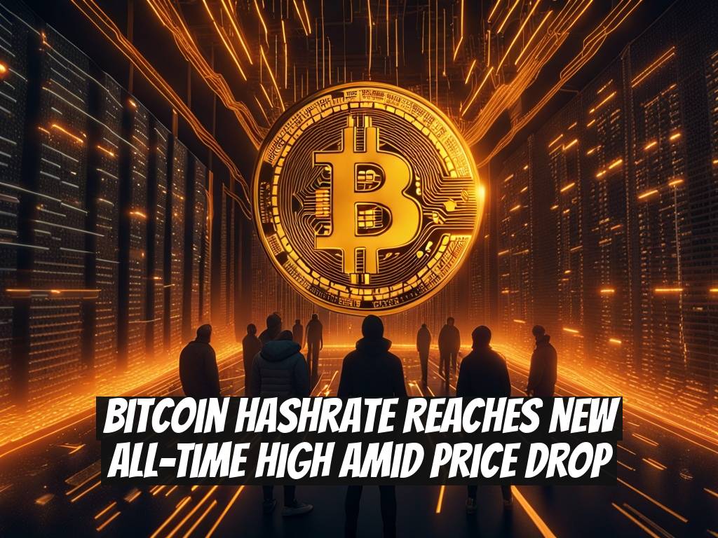 Bitcoin Hashrate Reaches New All-Time High Amid Price Drop