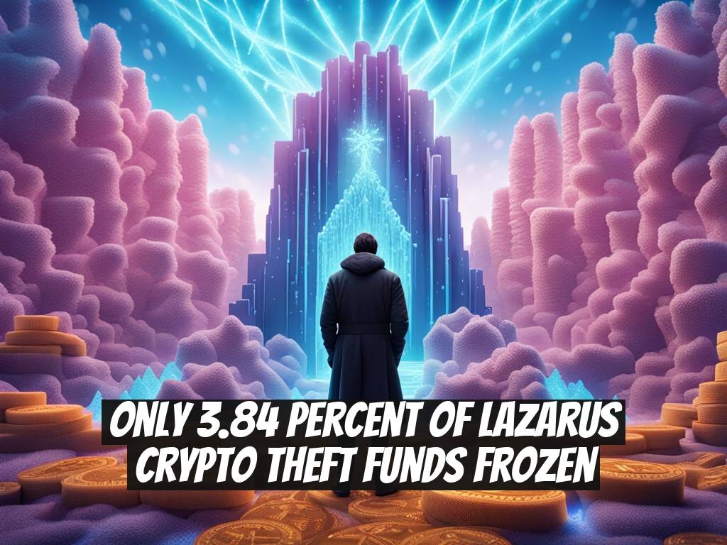 Only 3.84 Percent of Lazarus Crypto Theft Funds Frozen