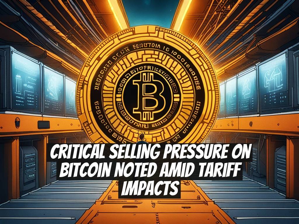 Critical Selling Pressure on Bitcoin Noted Amid Tariff Impacts