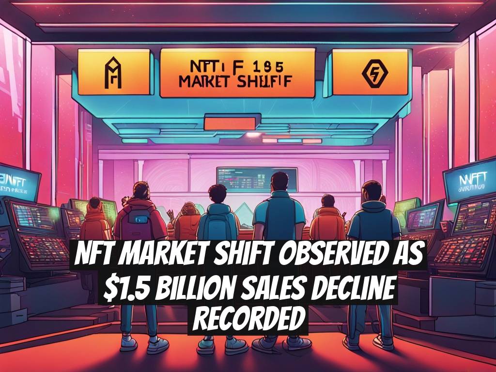 NFT Market Shift Observed as $1.5 Billion Sales Decline Recorded