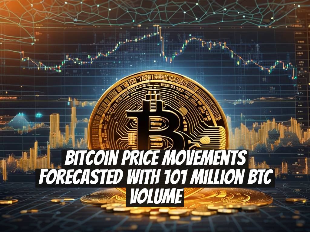 Bitcoin Price Movements Forecasted with 101 Million BTC Volume