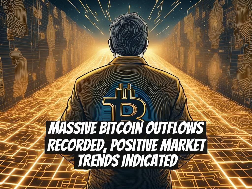 Massive Bitcoin Outflows Recorded, Positive Market Trends Indicated