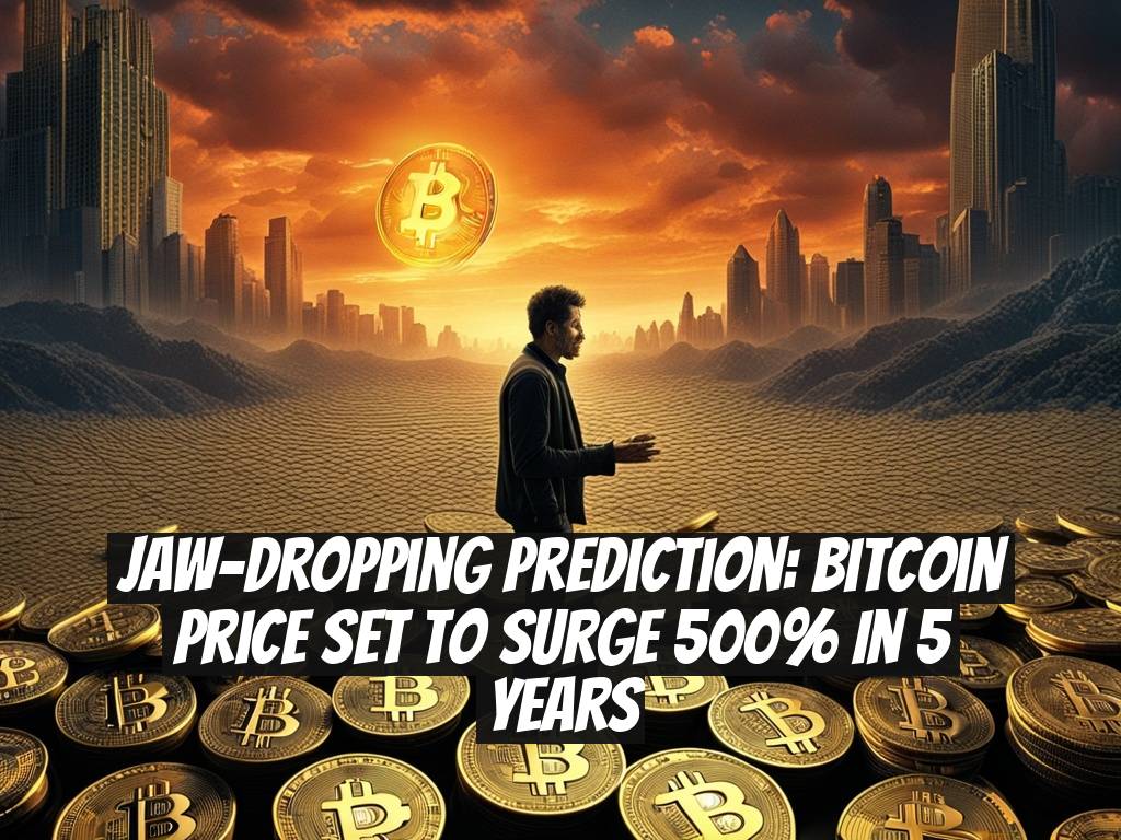 Jaw-Dropping Prediction: Bitcoin Price Set to Surge 500% in 5 Years